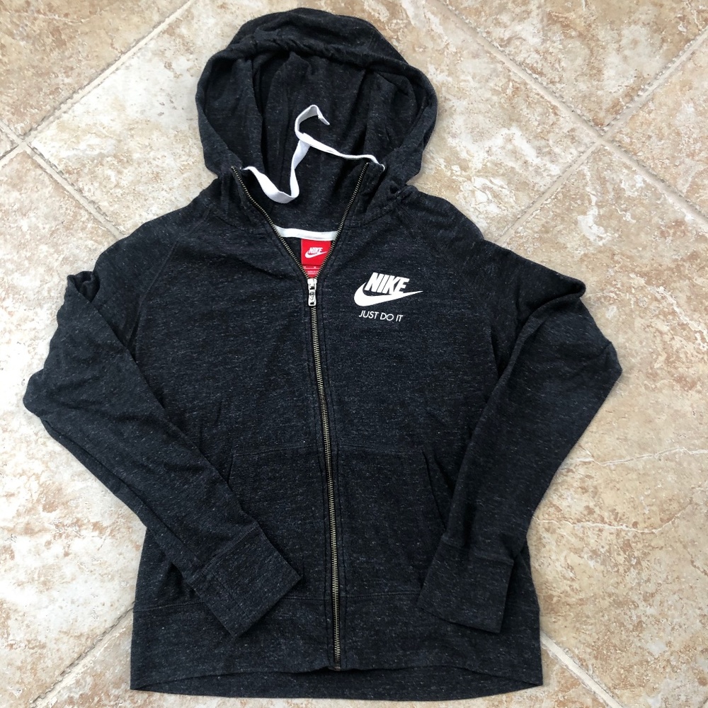 Womens Nike Sweat Zip-Up Jacket/Hoodie - Size M
